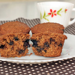 Blueberry Oat Muffins