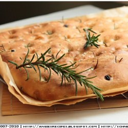 Rosemary Cranberry Focaccia