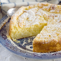 Torta di Riso Dolce-Lemon Rice Cake