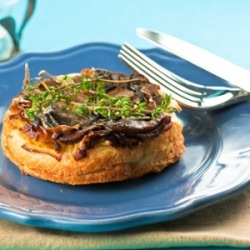 Mushroom & Leek Tarte Tatin