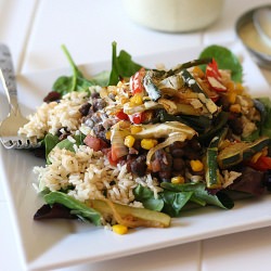 Chipotle-Roasted Vegetable Salad