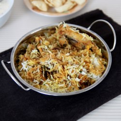 Katchi Chicken Biryani