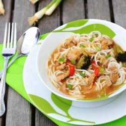 Chinese Chicken/Veg Noodle Soup