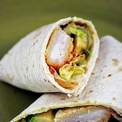 Sweet Chili Fish Wraps