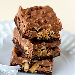 Peanut Butter Cup Brownies