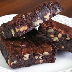Cocoa Brownies w/ Browned Butter