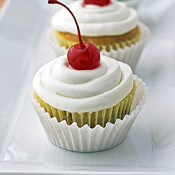 Banana Split Cupcakes