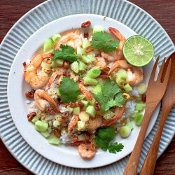 Prawns with Coconut and Lime