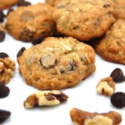 Banana-Walnut Chocolate Cookies
