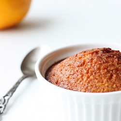 Baked Almond Pudding