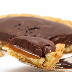 Salted Chocolate Caramel Tart