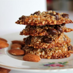 Chocolate Chip Almond Cookies