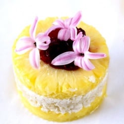 Raw Pineapple Dessert