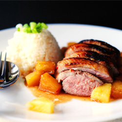 Duck with Pineapple and Chilli