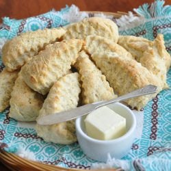 Savory Scones w/ Pecorino and Pepper