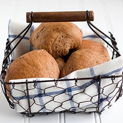 Dark & Soft Dinner Rolls