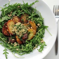 New Potatoes and Artichoke