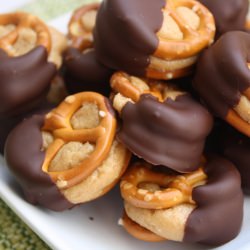Peanut Butter (Choco) Pretzel Bites