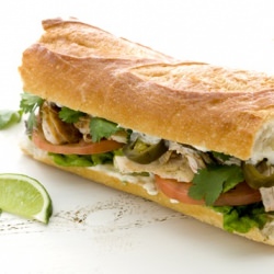 Chicken Sandwich with Lime Mayo