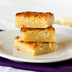 White Chocolate-Coconut Brownies