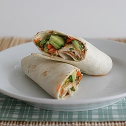 Thai Chicken Wrap