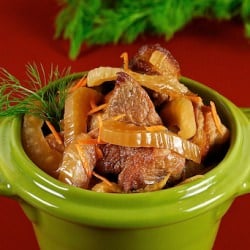 Braised Pork with Fennel and Orange