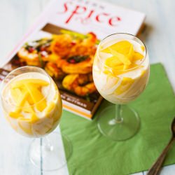 Rice Pudding-Mango Parfait