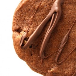 Crisp Cocoa Pecan Cookies