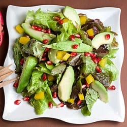 Avocado Pomegranate Salad