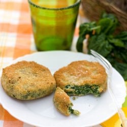 Chicken and Spinach Patties