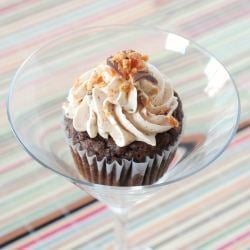 Chocolate Banana Cupcake