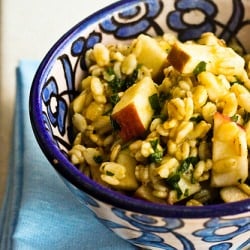 Healthy Apple-Barley Salad