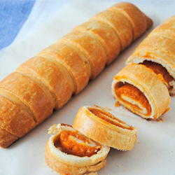 Roll with Dried Apricots