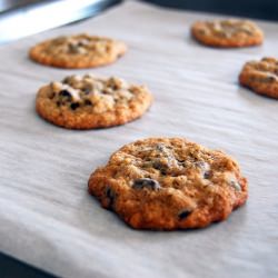 Dark Chocolate Chip Cookies