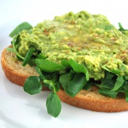 Avocado Toast with Watercress