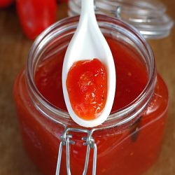 Tomato Jam with Cinnamon
