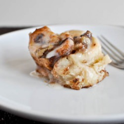 Cookie Dough Stuffed Cinnamon Rolls