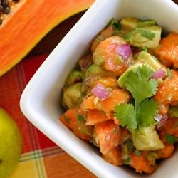 Papaya Avocado Salad