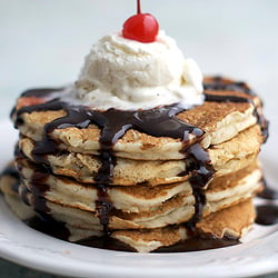 Banana Split Pancakes