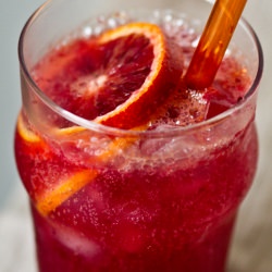 Fizzy Blood-Orangeade