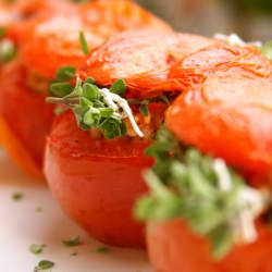 Tomatoes Stuffed w/ Rice