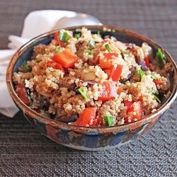 Quinoa Puttanesca