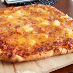 BBQ Chicken and Pineapple Pizza
