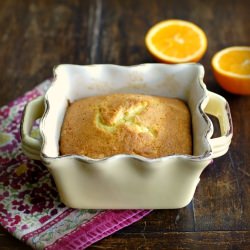 Orange Spiced Pound Cake