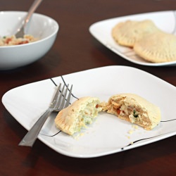 Garlic Lime Chicken Handpies