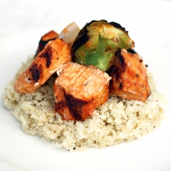 Red Curry Chicken Skewers