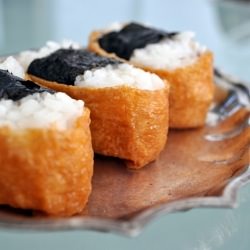Inari Sushi with Seasoned Nori