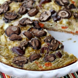 Pesto Quiche