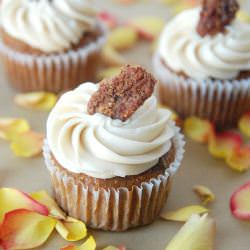 Carrot, Zucchini Cupcakes