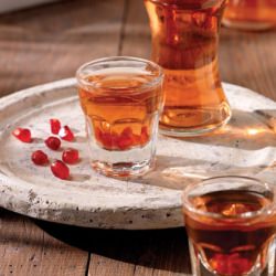 Home Made Pomegranate Liqueur